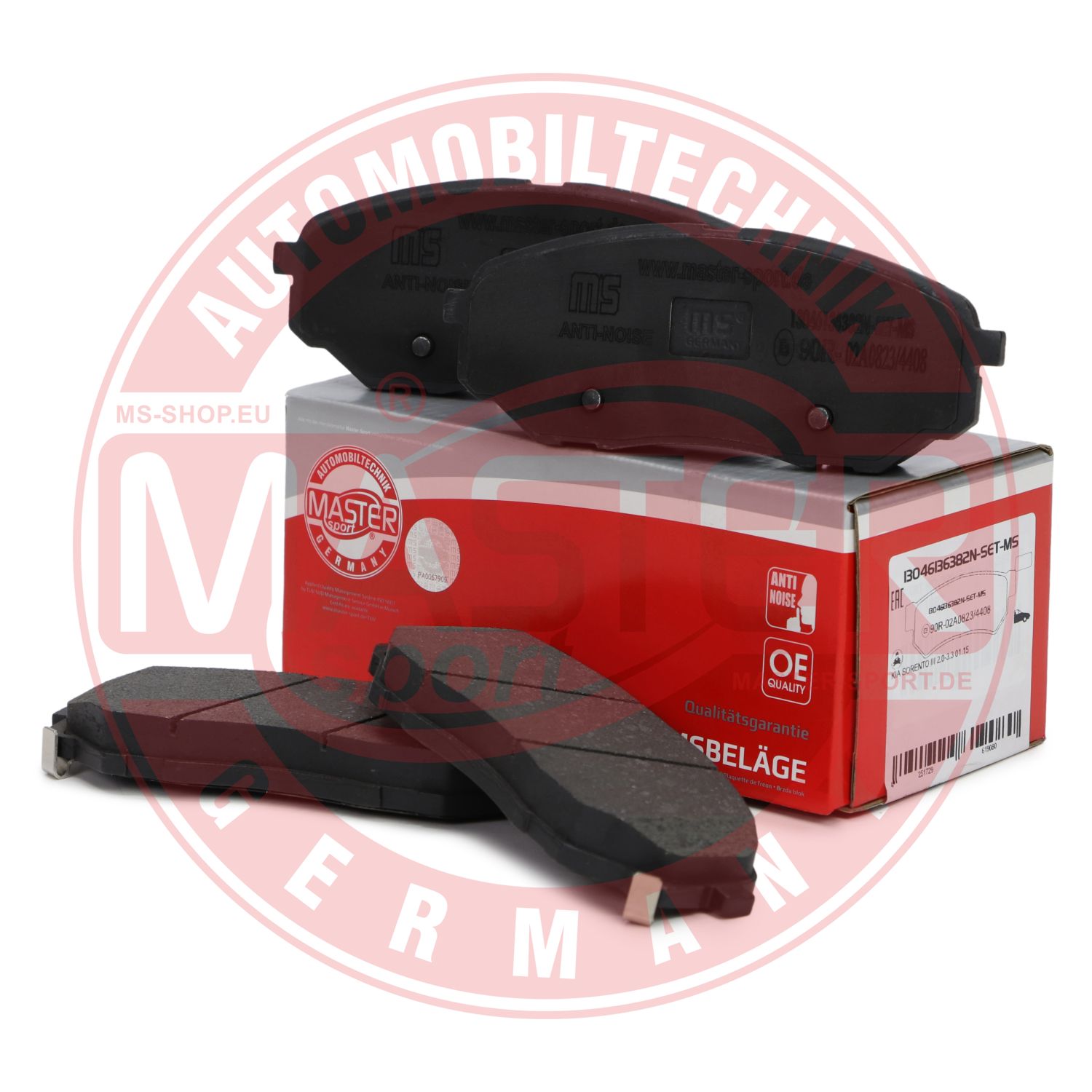 Placute frana MASTERSPORT GERMANY 13046136382N-SET-MS